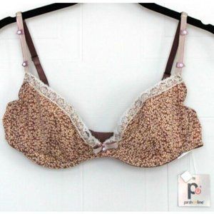 PARAH  Online UNDERWIRE Lace FLORAL Bra GARDEN 36C Lingerie